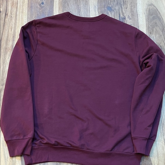 GAP Men's Burgundy Crewneck Sweater - Picture 3 of 5